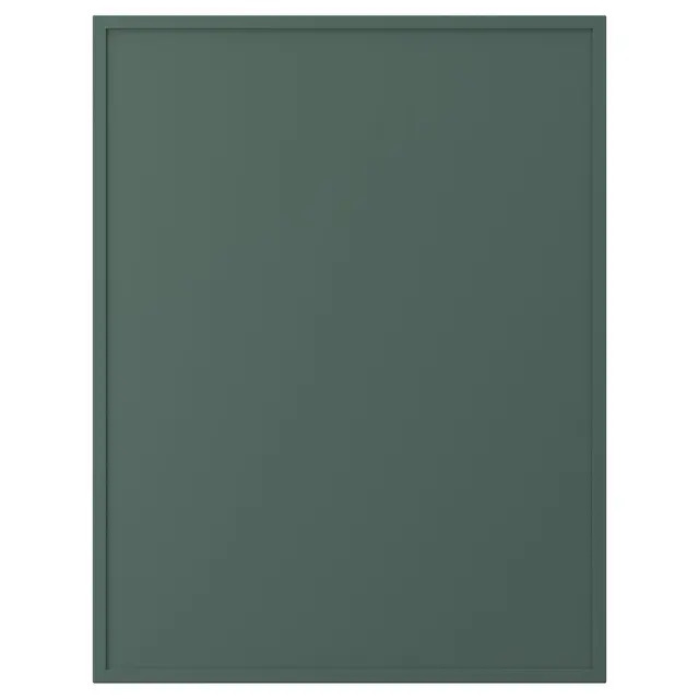 ASPUDDEN Декоративна планка - темний сіро-зелений 62x80 см
