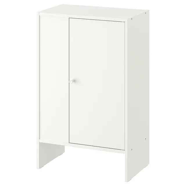 BAGGEBO Шафка з дверима - білий 50x30x80 см