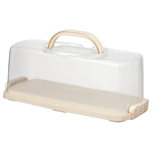 BAKTIDER Контейнер для торта з кришкою - білий 36x16 см
