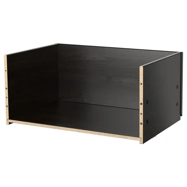 BESTÅ Каркас шухляди - чорно-коричневий 60x25x40 см