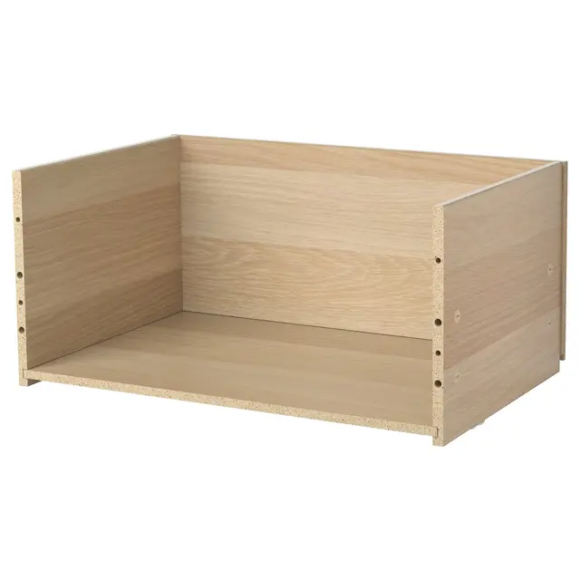 BESTÅ Каркас шухляди - імітація дуба з білою морилкою 60x25x40 см
