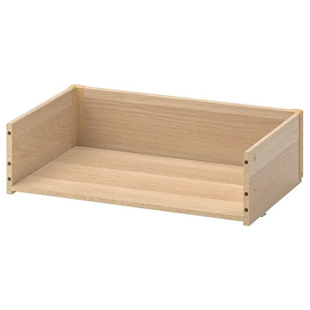 BESTÅ Каркас шухляди - імітація дуба з білою морилкою 60x15x40 см