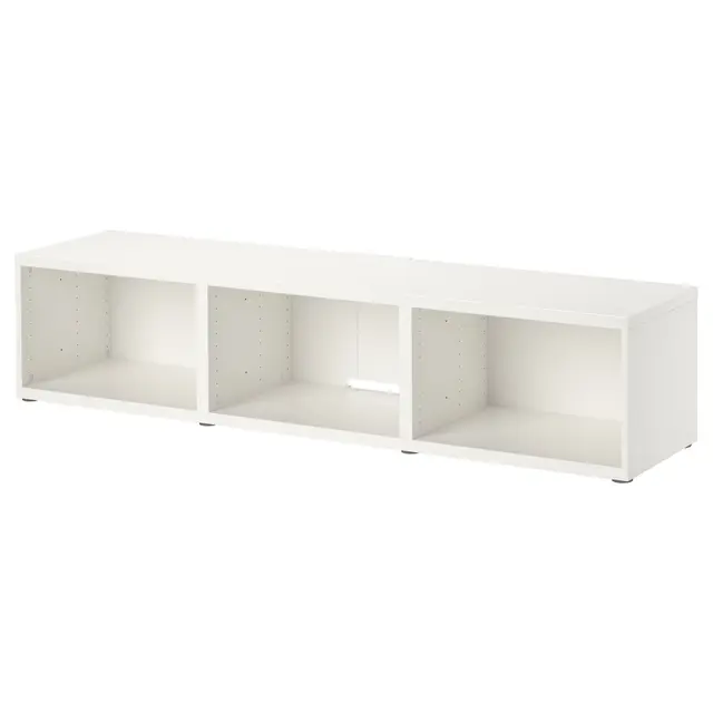 BESTÅ Тумба під ТБ - білий 180x40x38 см