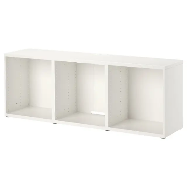 BESTÅ Тумба під ТБ - білий 180x40x64 см