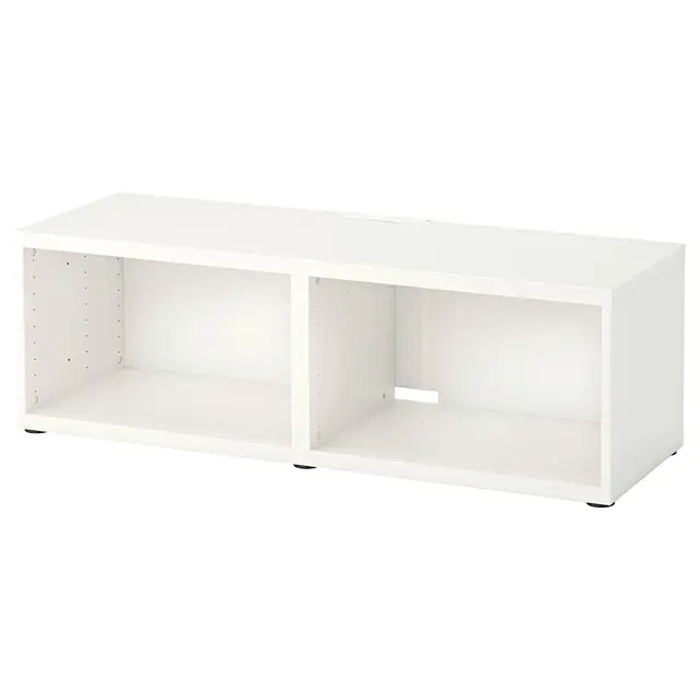 BESTÅ Тумба під ТБ - білий 120x40x38 см