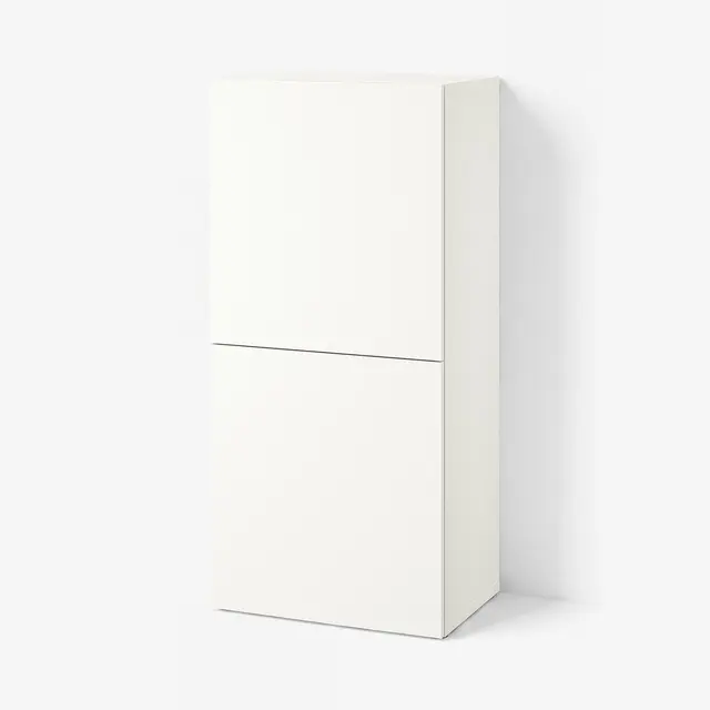 BESTÅ Шафка з дверцятами - білий Lappviken/білий 60x42x129 см