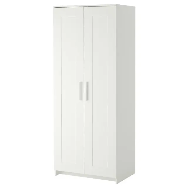 BRIMNES Шафа 2 дверей - білий 78x50x190 см