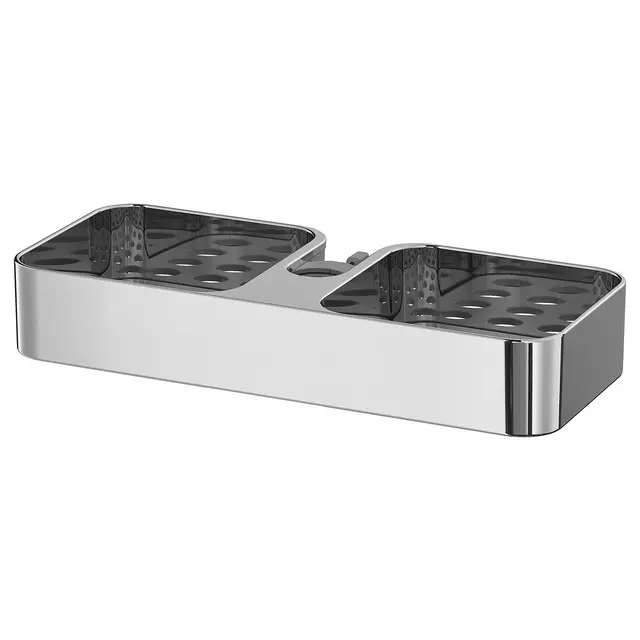 BROGRUND Полиця для душу - хром 25x4 см