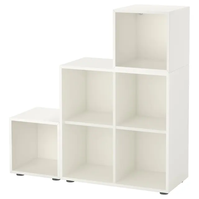 EKET Комбінація шафок із ніжками - білий 105x35x107 см
