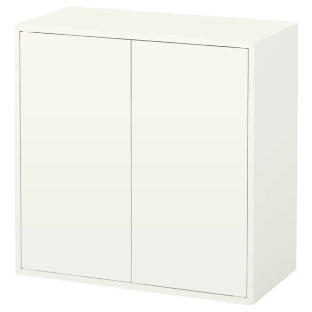 EKET Шафка з 2 дверцятами та 1 полицею - білий 70x35x70 см