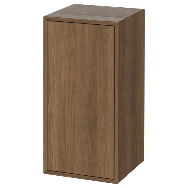 EKET Шафка з дверцятами 1 1 полицею - коричневий горіх 35x35x70 см