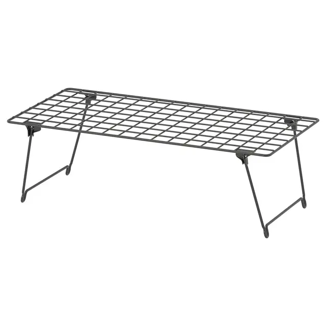 GREJIG Полиця для взуття - сірий 58x27x17 см