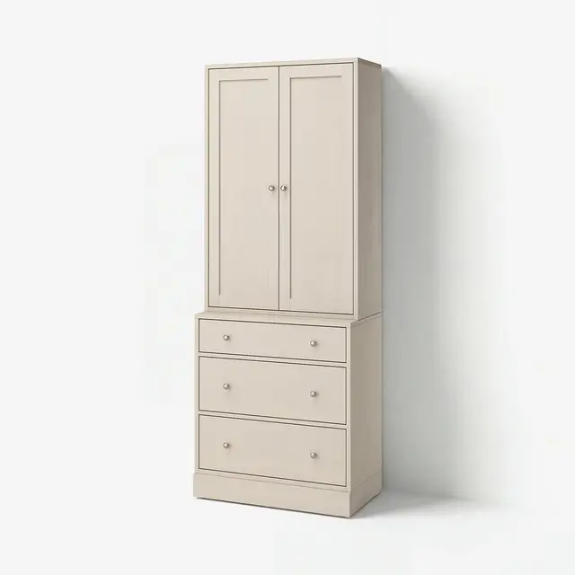 HAVSTA Комбінація з шухлядами - сіро-бежевий 81x47x212 см
