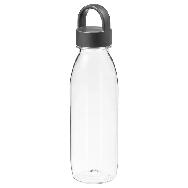 IKEA 365+ Пляшка для води - темно-сірий 0.5 л