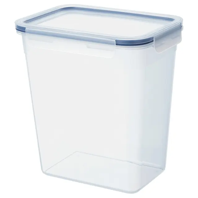 IKEA 365+ Контейнер для харчових продуктів із кришкою - прямокутник/пластик 4.2 л