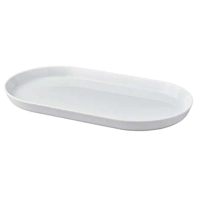 IKEA 365+ Блюдо - білий 36x20 см