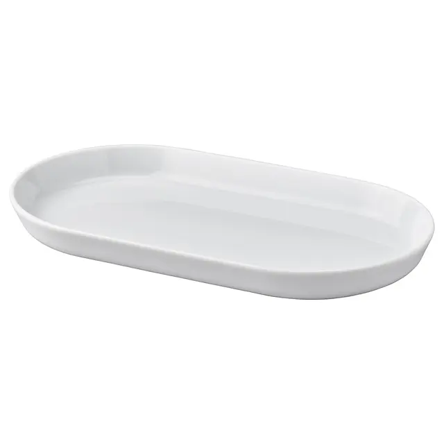IKEA 365+ Блюдо - білий 27x15 см