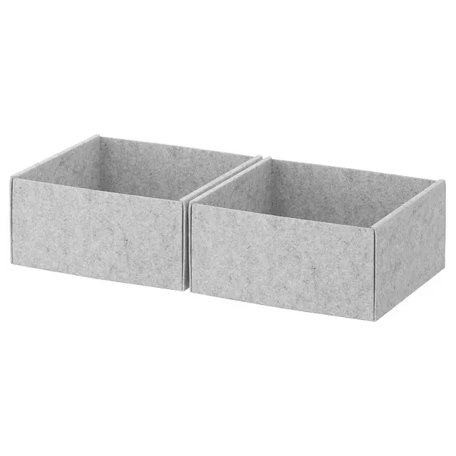 KOMPLEMENT Коробка - світло-сірий 25x27x12 см