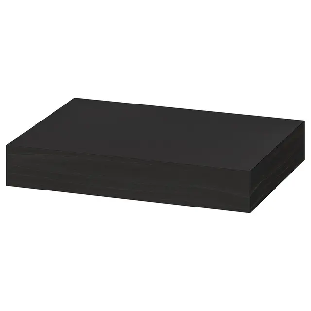 LACK Настінна полиця - чорно-коричневий 30x26 см