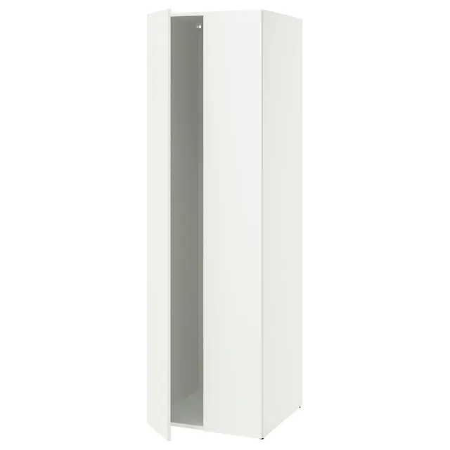 LASTARE Каркас з дверима - білий 60x62x200 см
