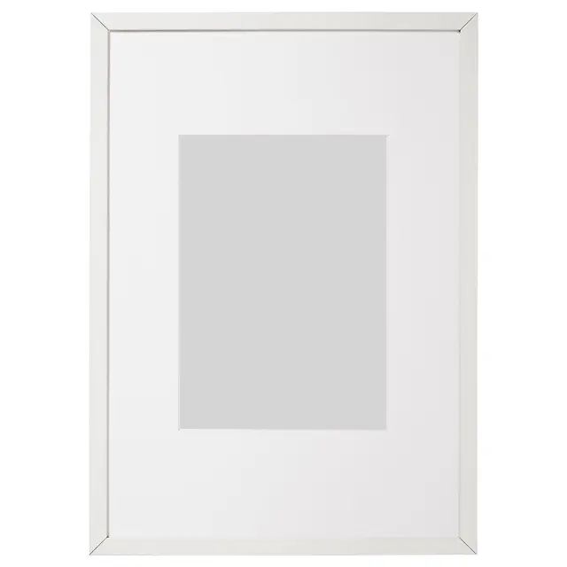 LOMVIKEN Рамка - білий 21x30 см