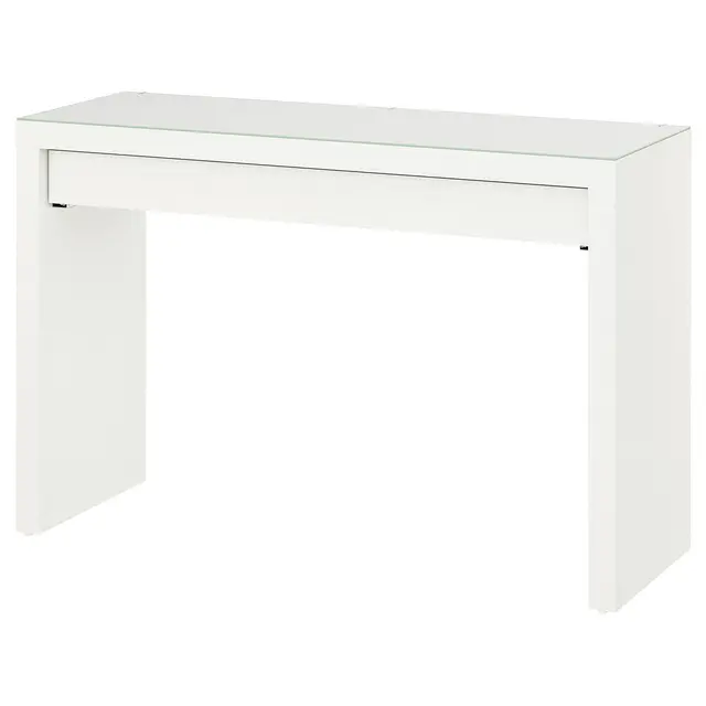 MALM Туалетний столик - білий 120x41 см