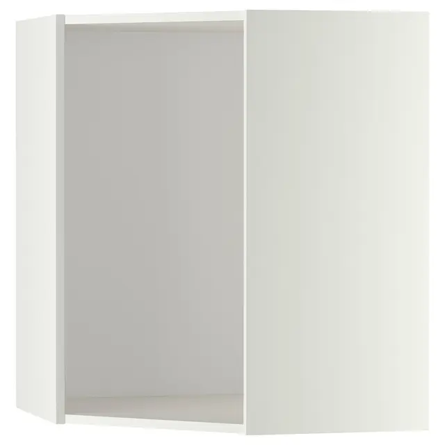 METOD Кутова навісна шафа - білий 68x37x80 см