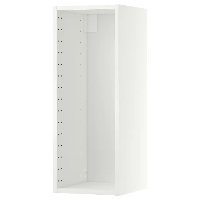 METOD Настінна шафка - білий 30x37x80 см