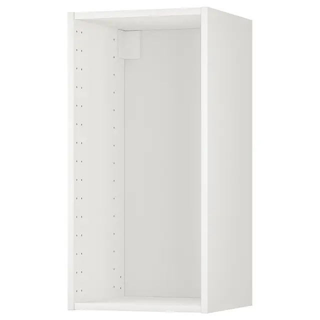METOD Настінна шафка - білий 40x37x80 см