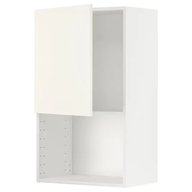 METOD Настінна шафка для мікрохвильової печі - білий/Vallstena білий 60x100 см