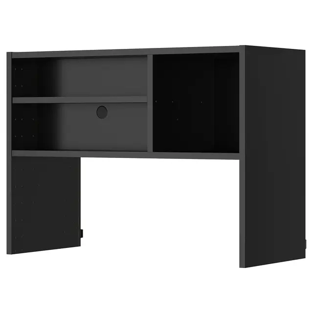 METOD Навісна шафа для вбудованої витяжки - чорно-сірий 80x37x60 см