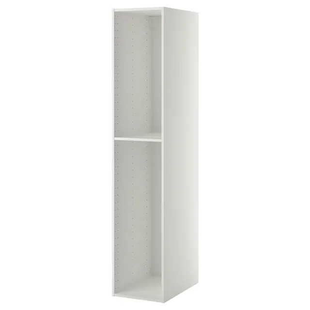 METOD Висока шафа - білий 40x60x200 см