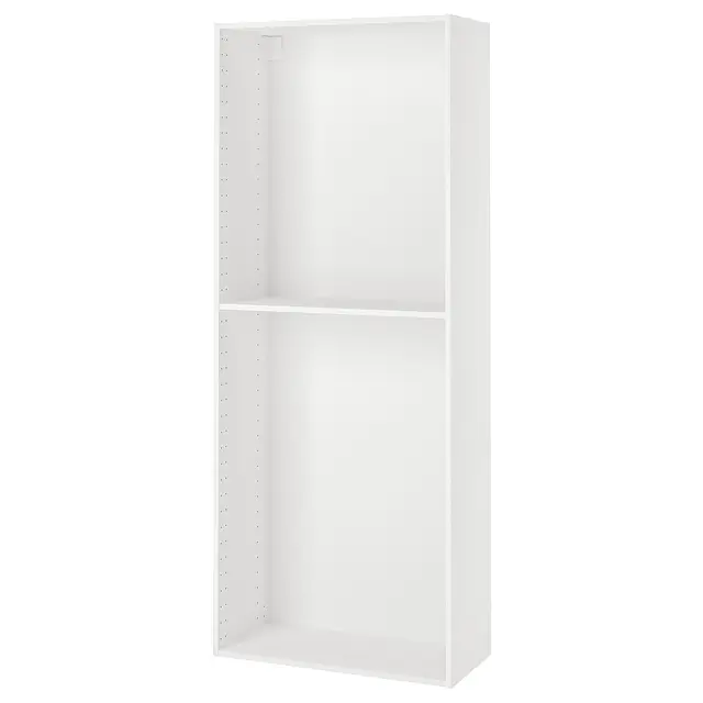 METOD Висока шафа - білий 80x37x200 см
