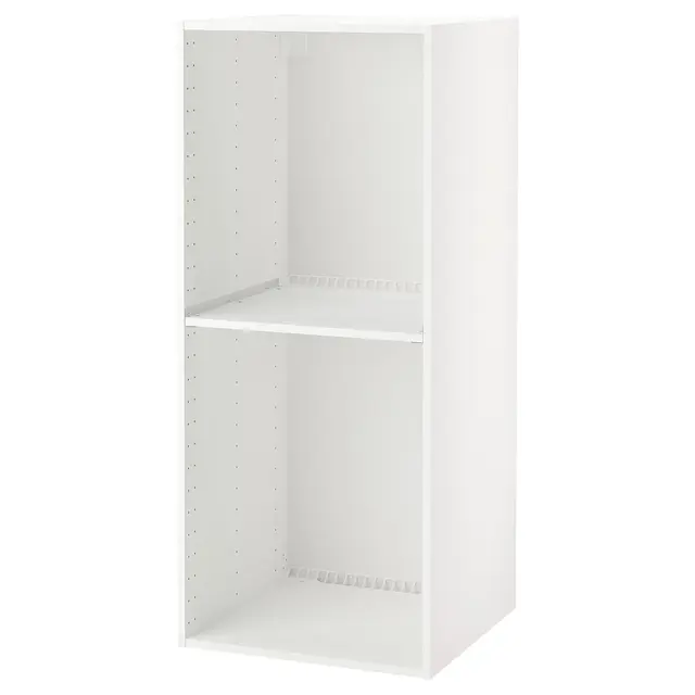 METOD Висока шафа для вбудованої техніки - білий 60x60x140 см
