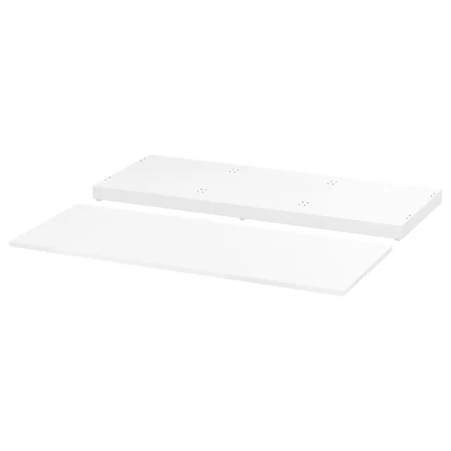 NORDLI Стільниця і цоколь - білий 120x47 см