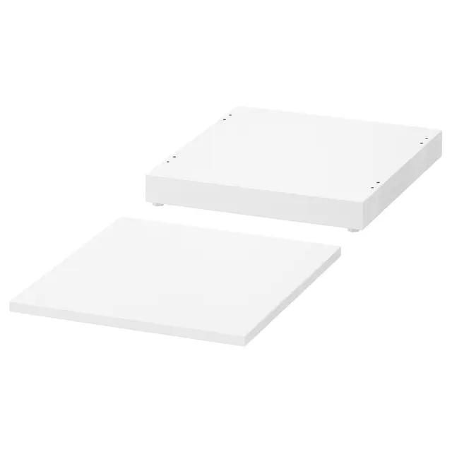 NORDLI Стільниця і цоколь - білий 40x47 см