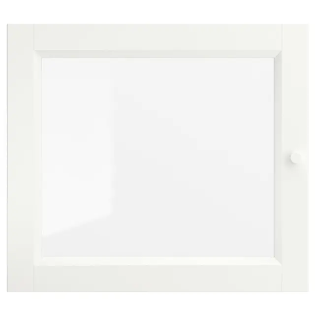OXBERG Скляні дверцята - білий 40x35 см