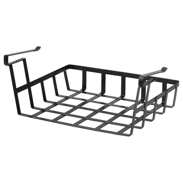 PÅLYCKE Кошик із затискачем - антрацит 36x26x14 см