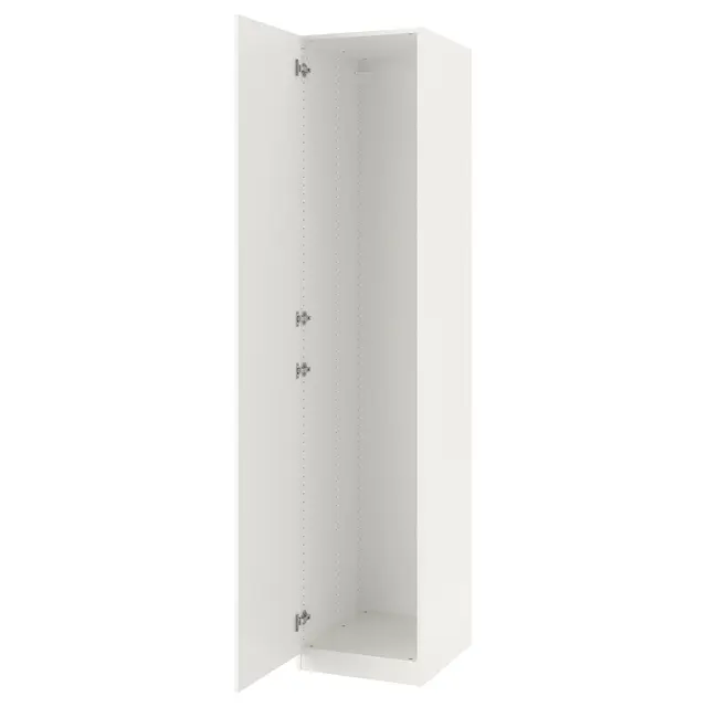 PAX / FARDAL Шафа і двері - білий/глянець/білий 50x60x236 см