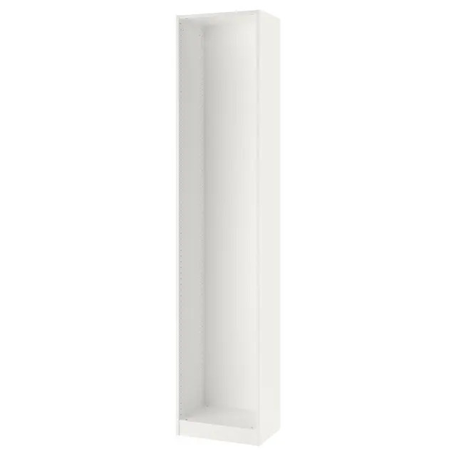 PAX Каркас шафи - білий 50x35x236 см
