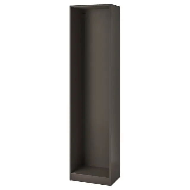 PAX Каркас шафи - темно-сірий 50x35x201 см