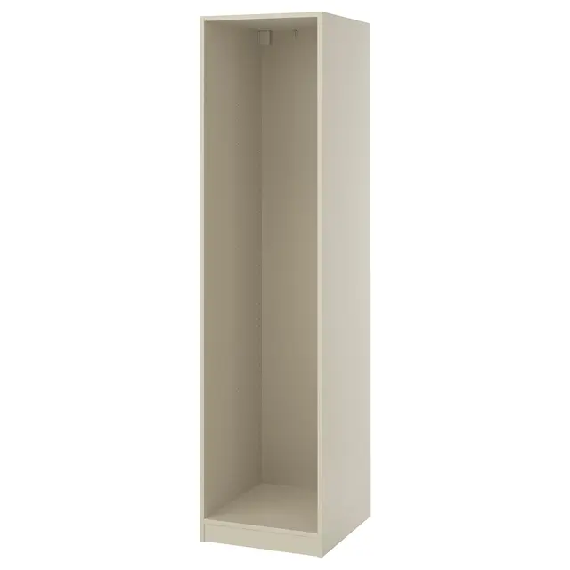PAX Каркас шафи - сіро-бежевий 50x58x201 см