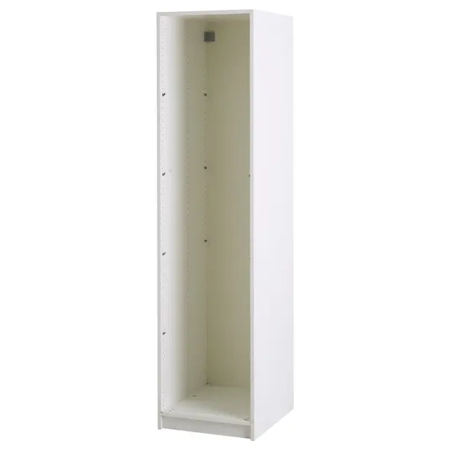 PAX Шафа і дверцята, білий/Bergsbo білий, 50x38x236 см, фото 2