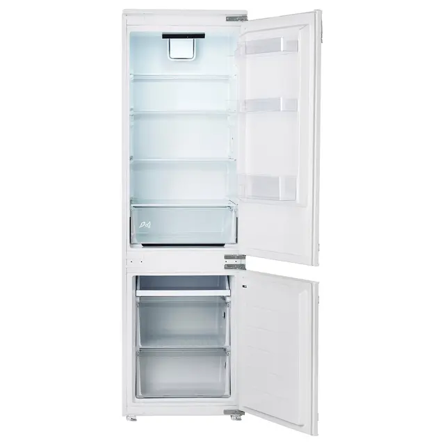 RISNÄS Холодильник/морозильник - білий/IKEA 500 інтегрований 192/79 л