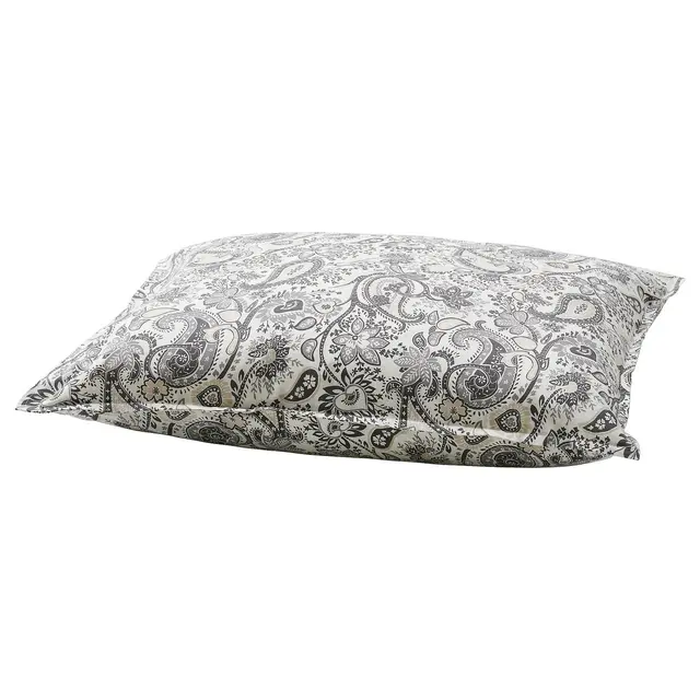 RODGERSIA Наволочка - сірий/білий 50x60 см