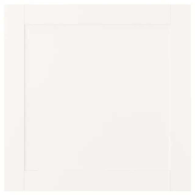 SANNIDAL Дверцята з петлями для плавного закривання - білий 60x60 см