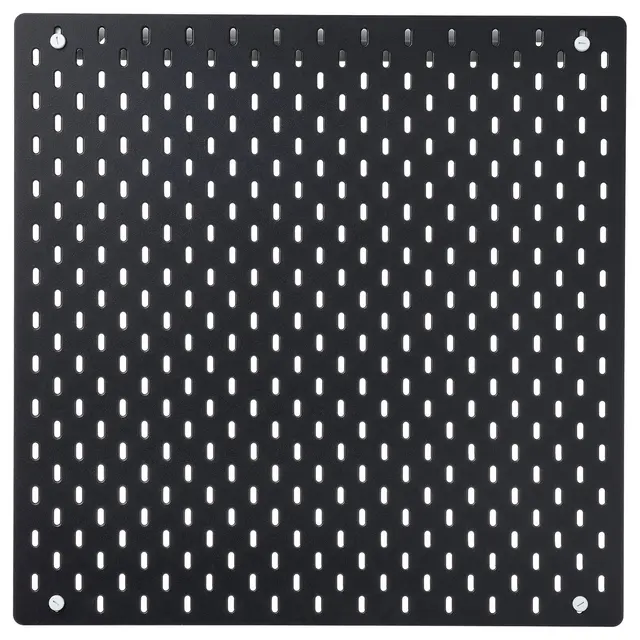 SKÅDIS Перфорована дошка - чорний 56x56 см