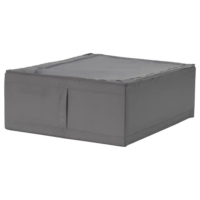 SKUBB Контейнер для одягу/постільної білизни - темно-сірий 43x53x19 см