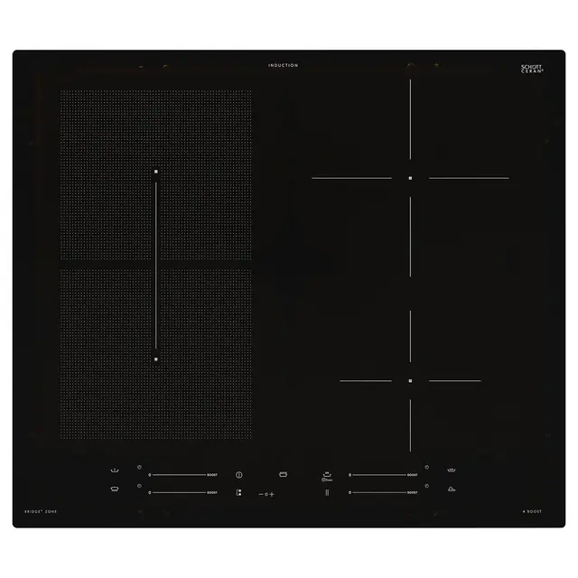 SMAKLIG Індукційна плита - IKEA 500 чорний 59 см