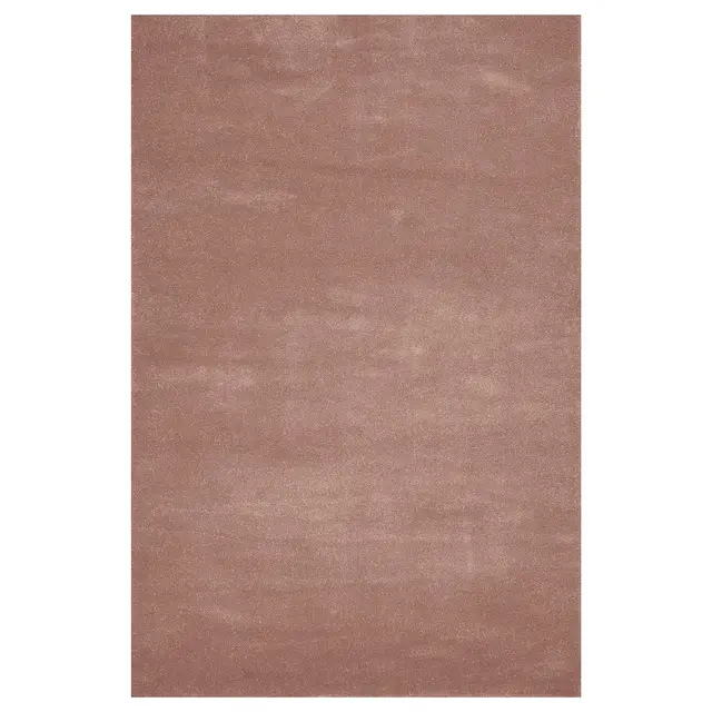 STOENSE Килим з коротким ворсом - блідо-рожевий 133x195 см